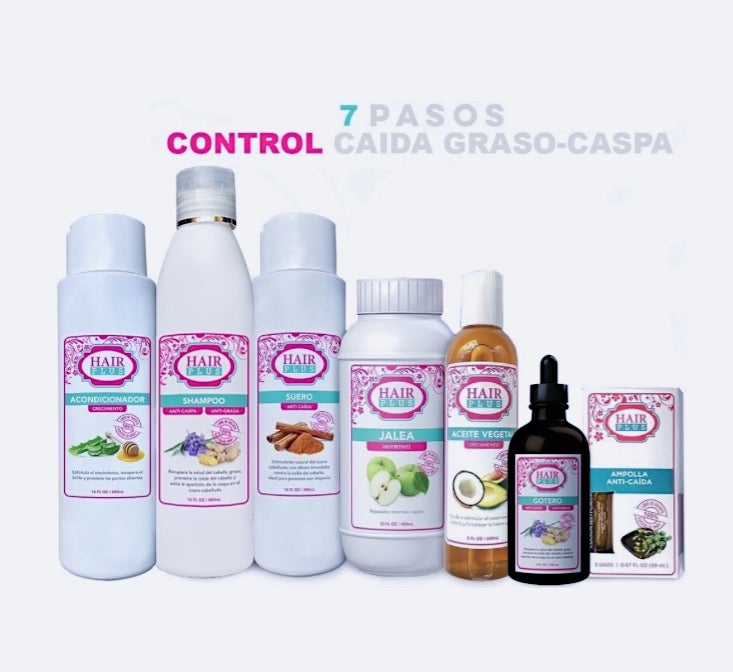 Kit 7 pasos Caída / Graso / Caspa