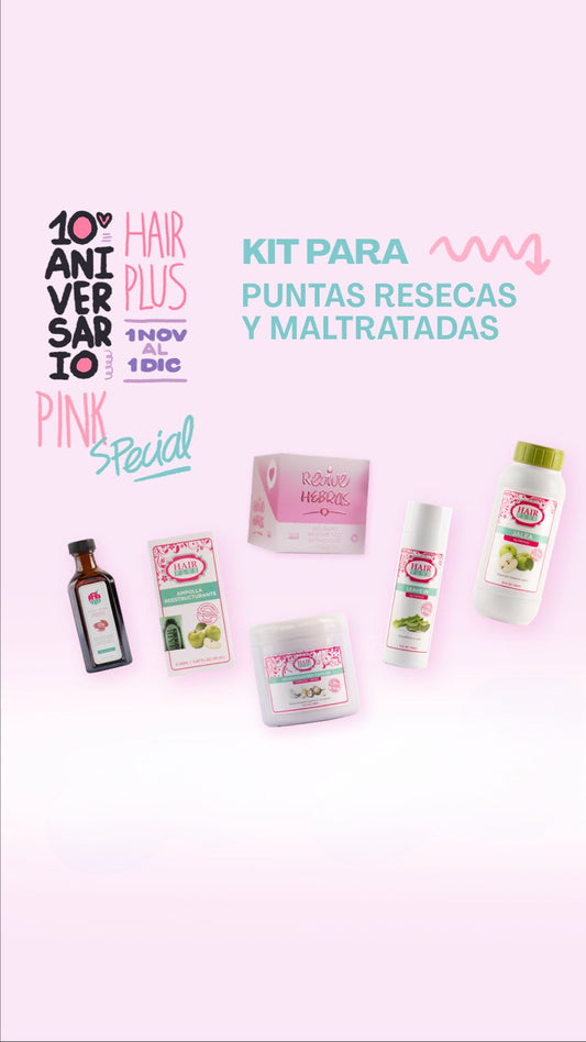 Kit para puntas resecas y maltratadas