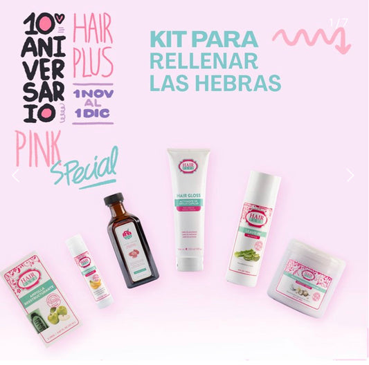 Kit para rellenar las hebras