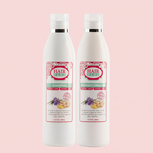 Shampoo 16oz - Conditioner 16oz Control caspa / Control Grasa