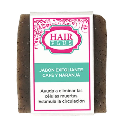 Jabón Exfoliante de café y naranja