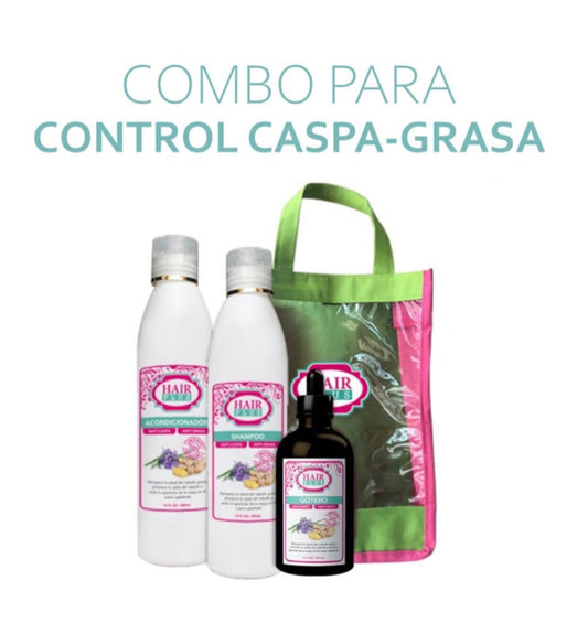 Kit Anti caspa - Anti grasa